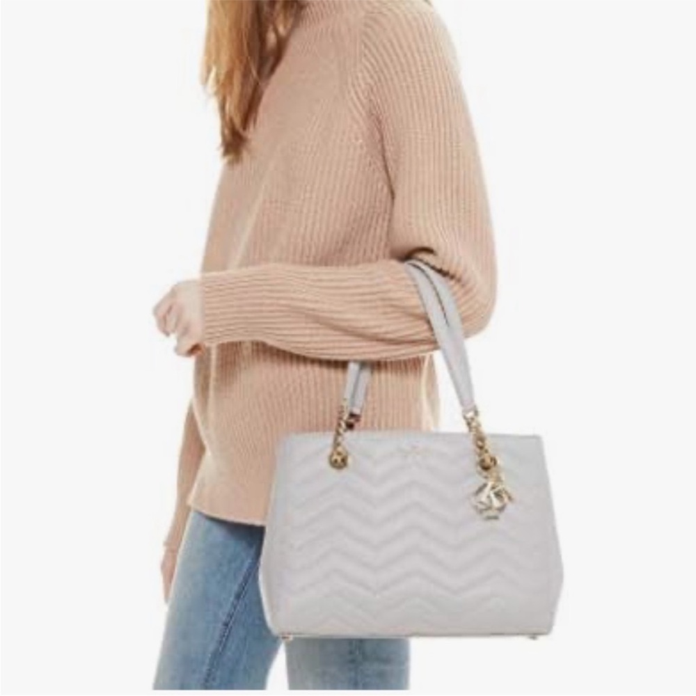 Kate Spade Reese Park Shoulder Bag with Gold Chain Charm